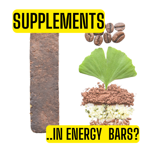 supplements in energy bars are a good way to intake nutrients and supplements