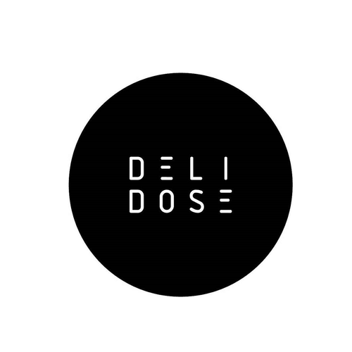 deli dose cafe candy store logo cooperation with galvenais.com